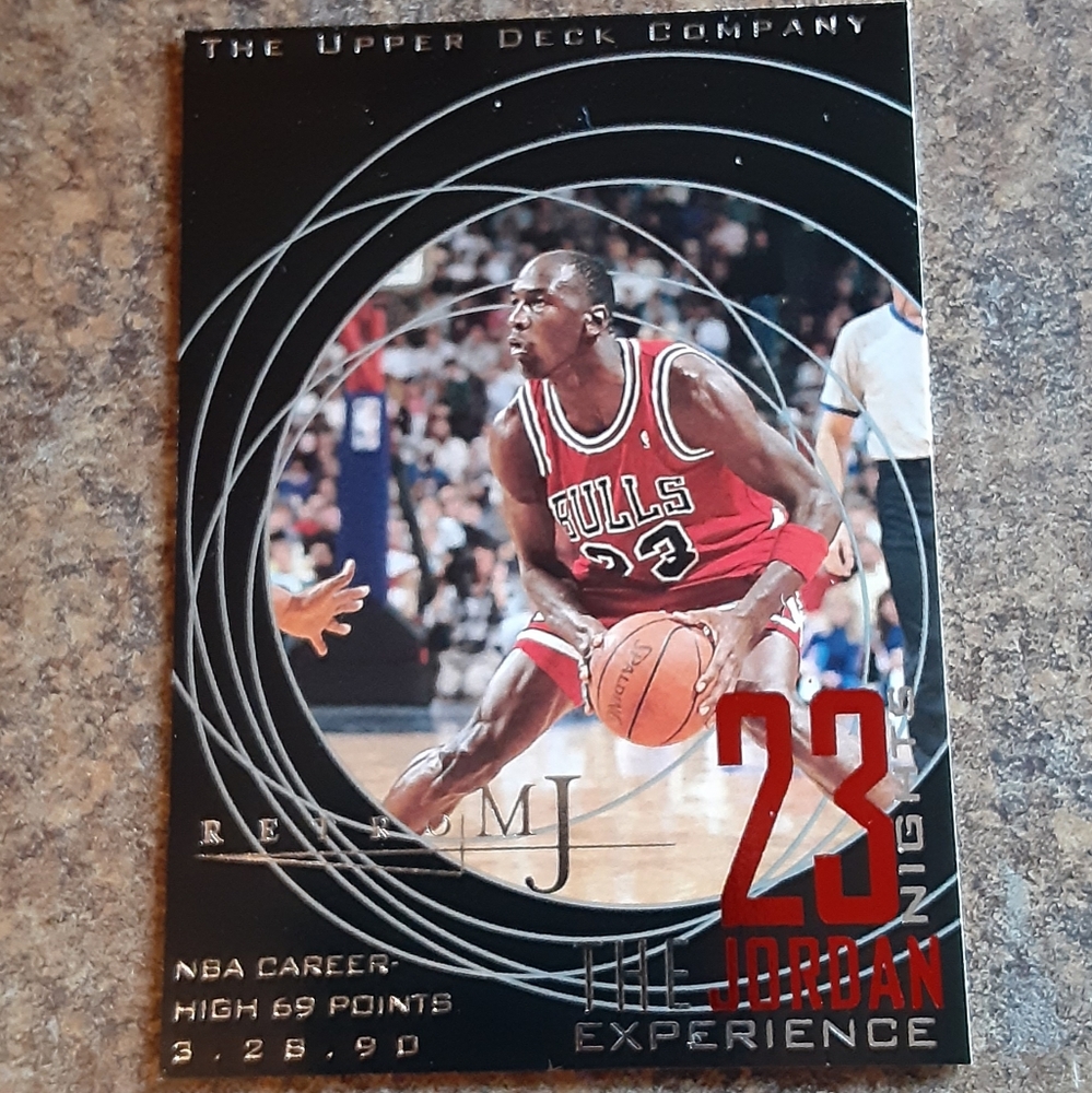 Vintage Michael Jordan Collector's Card